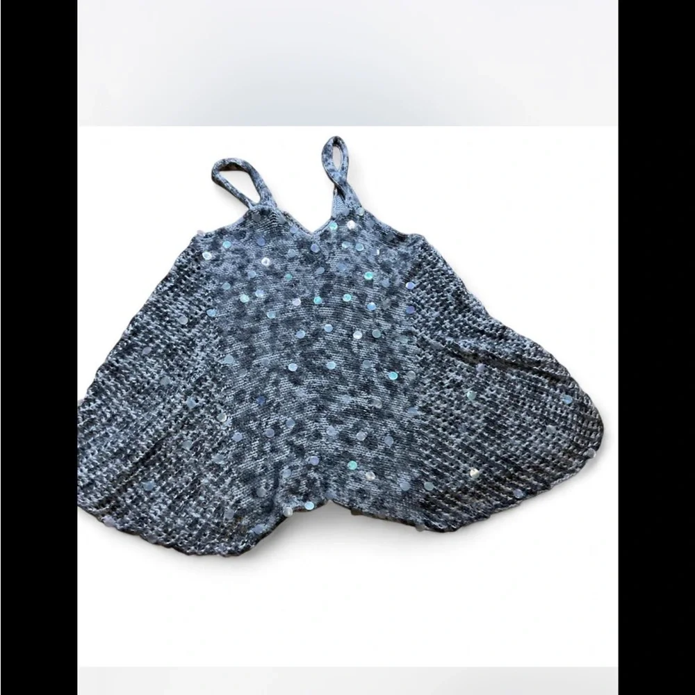 Free People sequin festival Knit Sweater